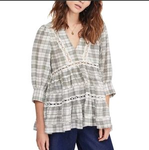 Free PeopleTime Out Lace Tunic